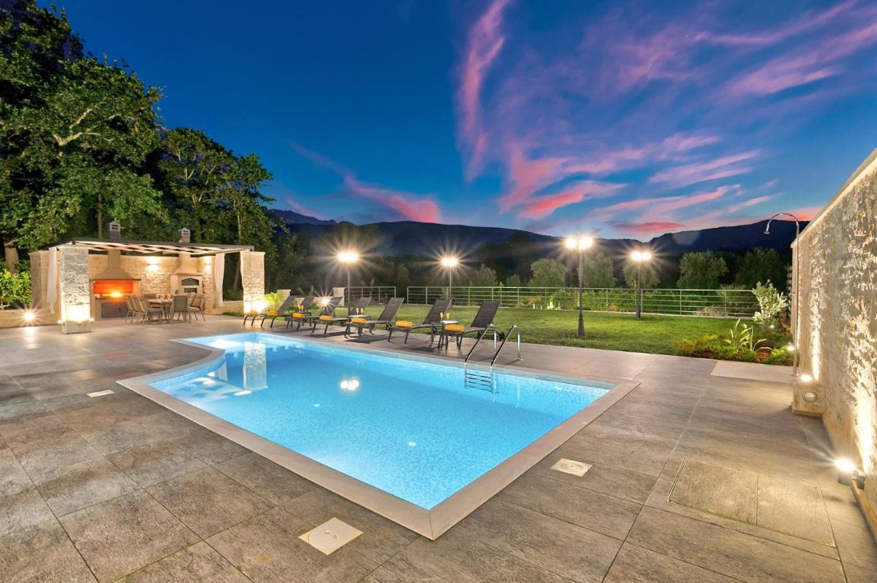 Villa Potami Angela By Villa Plus Stilos Exteriör bild