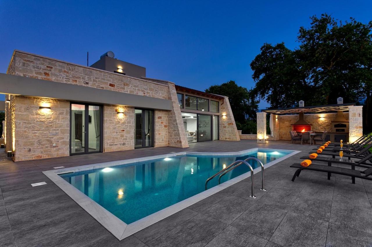 Villa Potami Angela By Villa Plus Stilos Exteriör bild